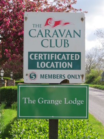 The Grange CL sign